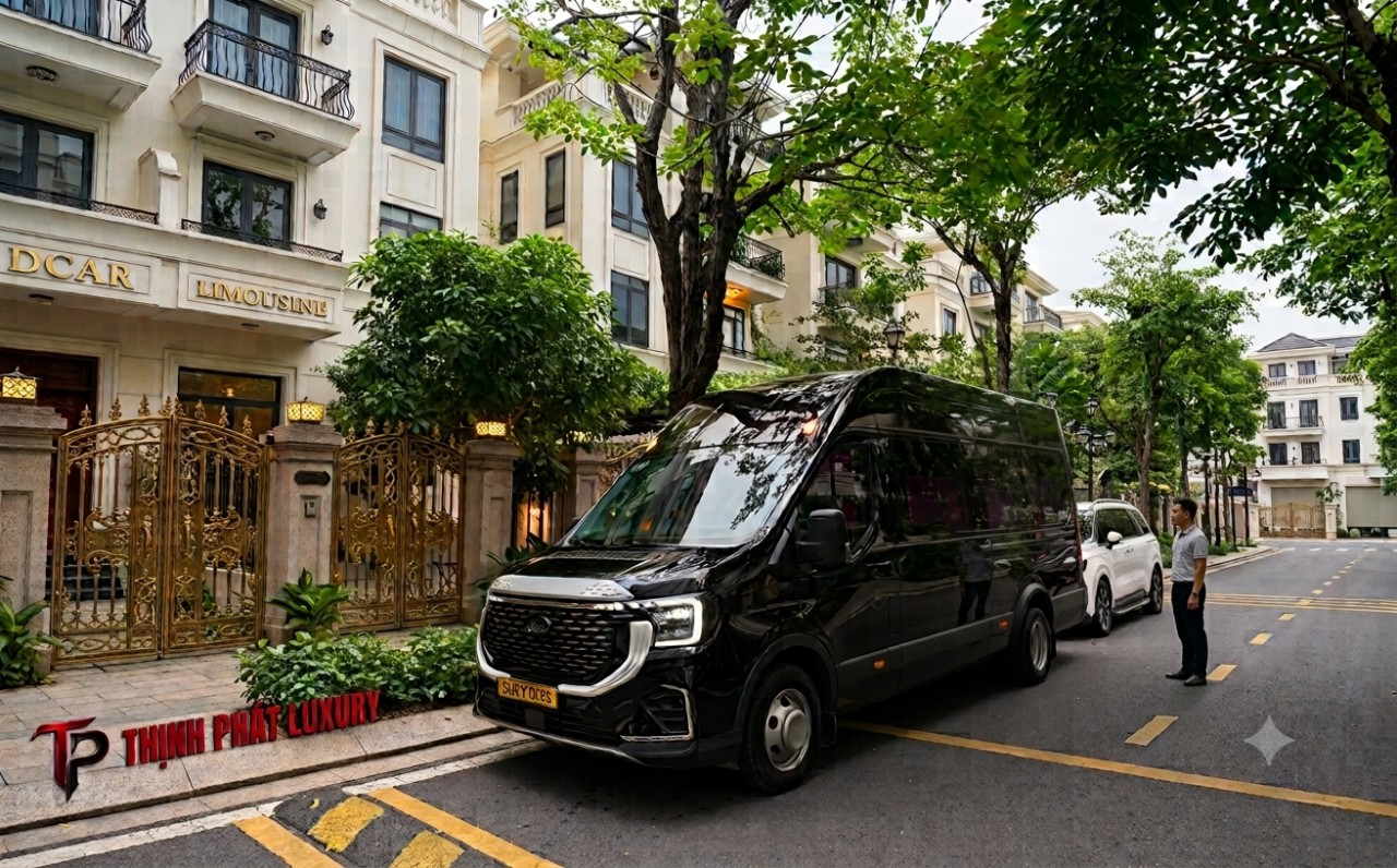 Xe limousine 9 cho VIP di Da Lat - Thịnh Phát Luxury