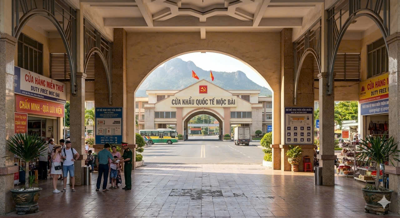 Thuê xe giá rẻ đi mộc bài tây ninh 2026